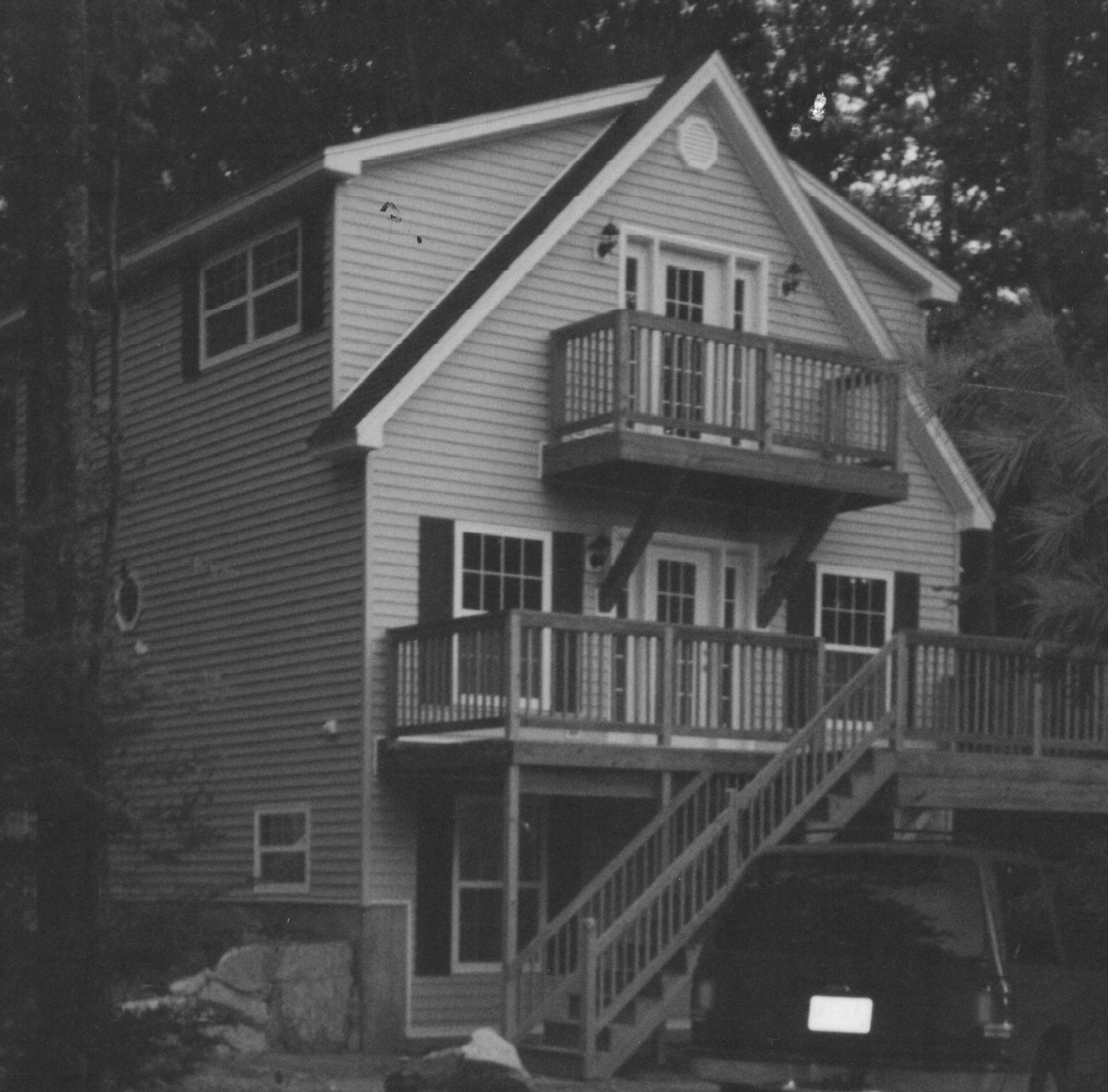 Bond Spaulding home with multi-level decks