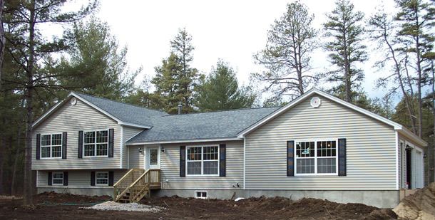 Cyr ranch home with attached garage