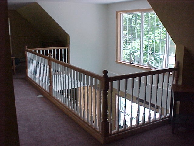 McLeod Allagash Cape interior open to below